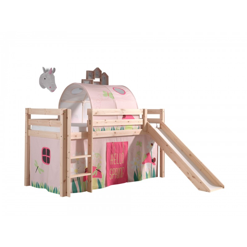 Halvhøj seng med rutsjebane – Pino Sæt, natur billede