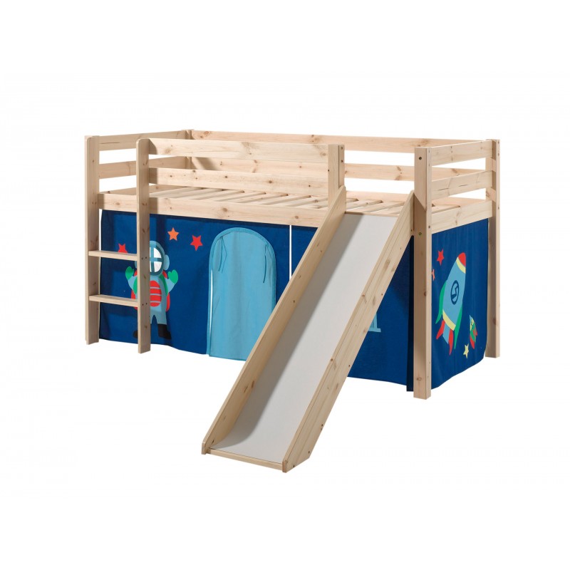 Halvhøj seng med rutsjebane – Pino Sæt, natur billede