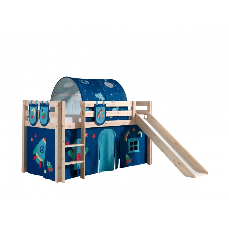 Halvhøj seng med rutsjebane – Pino Sæt, natur, Astro billede