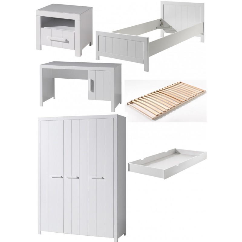 Børnemøbelsæt med seng 90×200 – Erik Hvid billede