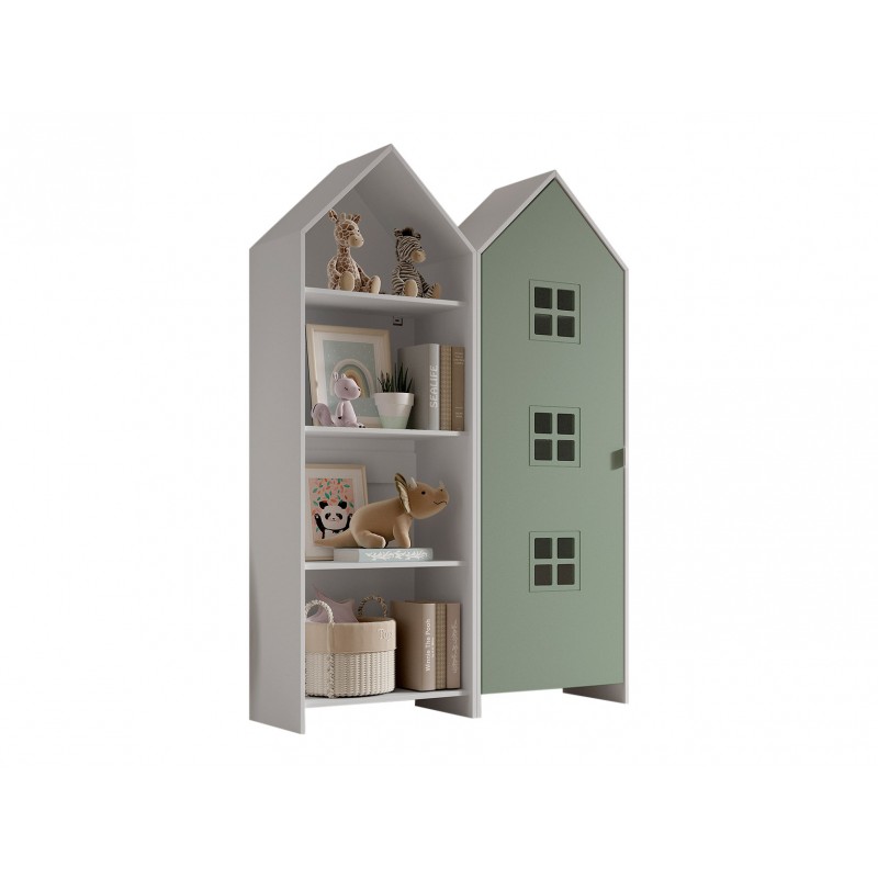 Børneskab sæt med hyttedesign – Casami BRUGES, flerfarvet billede