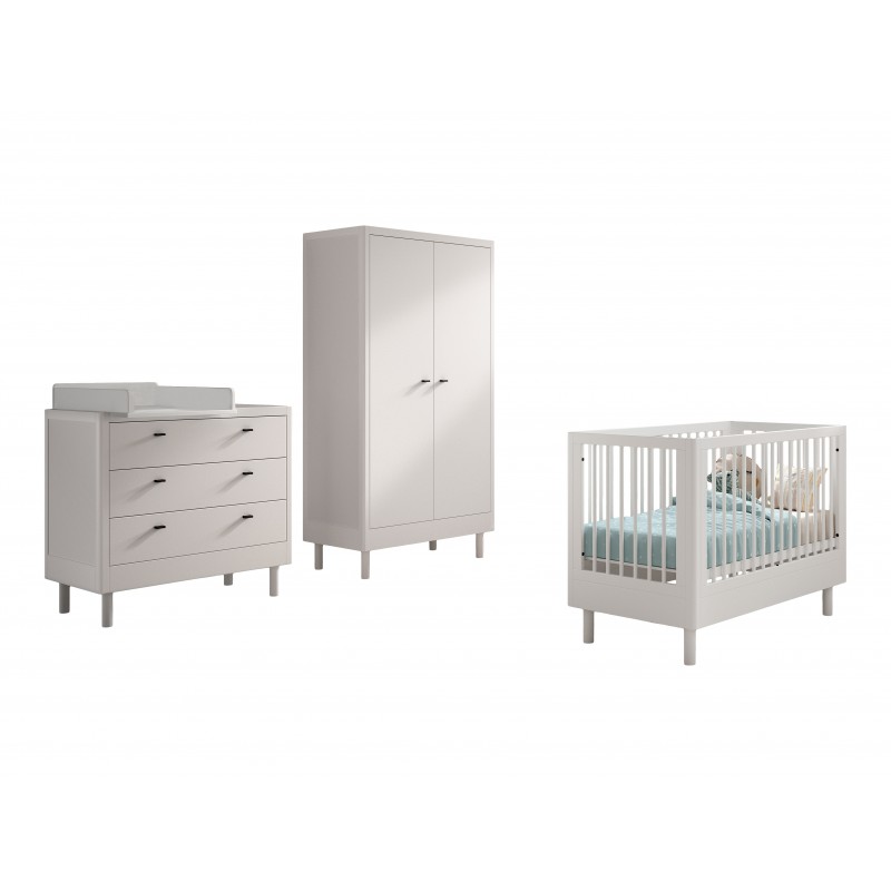 Børneværelses sæt Forrest Beech 60 × 120 cm – hvid billede