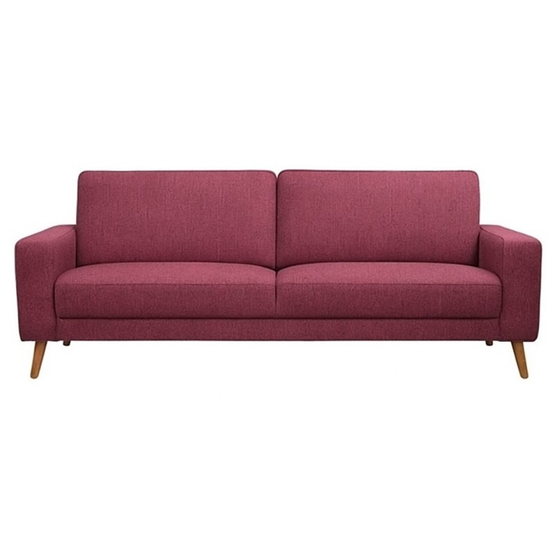 Hjort Knudsen Lodberg 3 pers sofa Pink stof