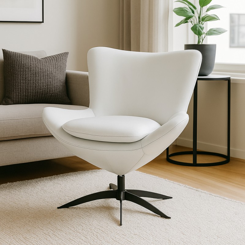 Hjort Knudsen Havanna læder lænestol