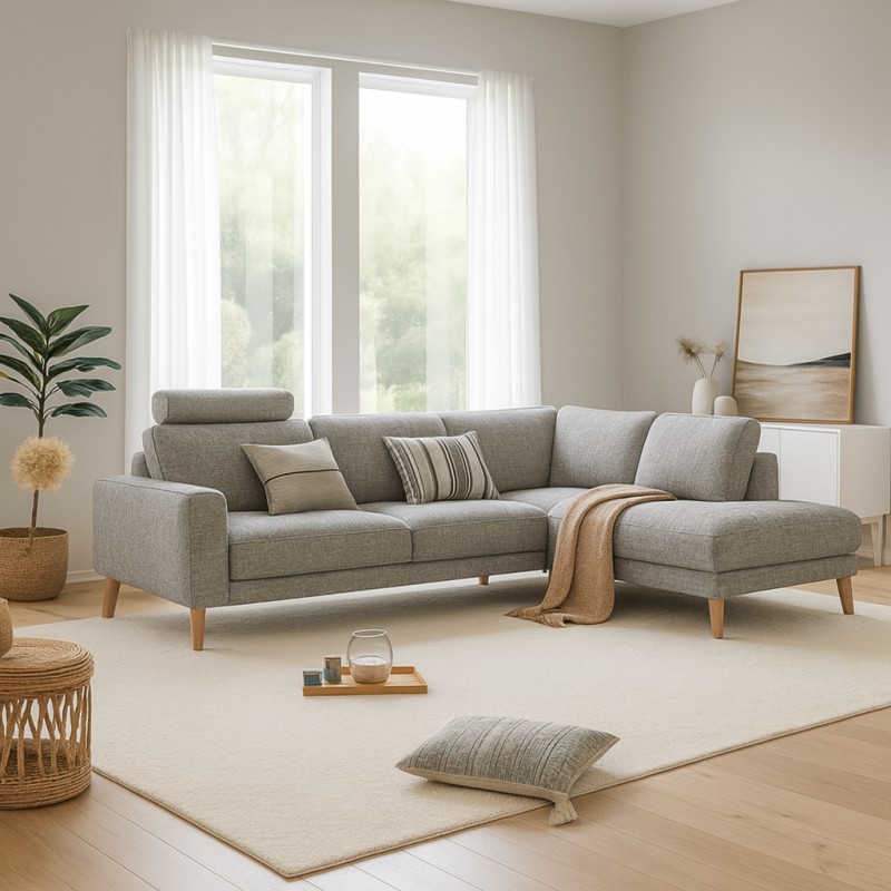 Hjort Knudsen Esbjerg Hjørnesofa - Højrevendt