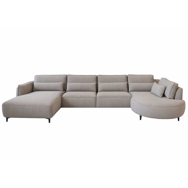 Hjort Knudsen Nyborg U sofa med dobbelt chaiselong