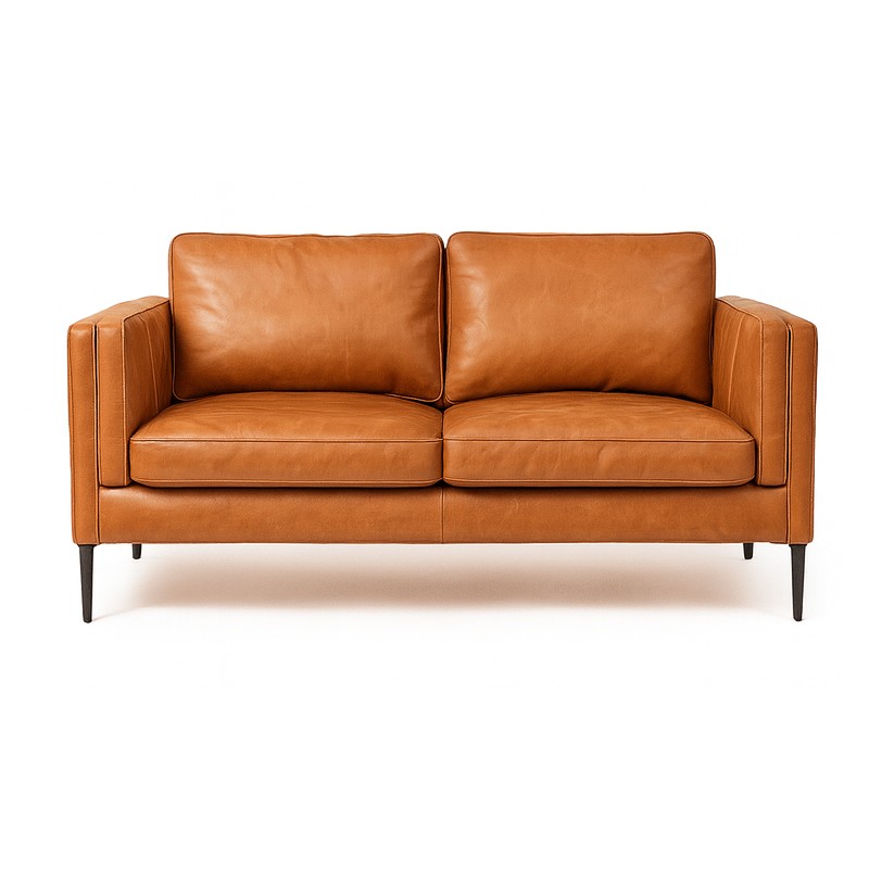 Valencia 2 pers. sofa læder cognac