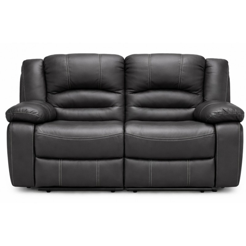 Cinema 2 pers. sofa  - sort læder