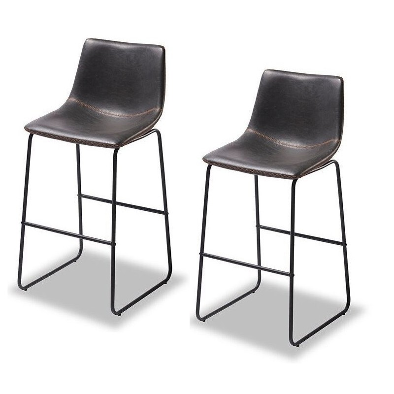 Indiana barstole sort billede