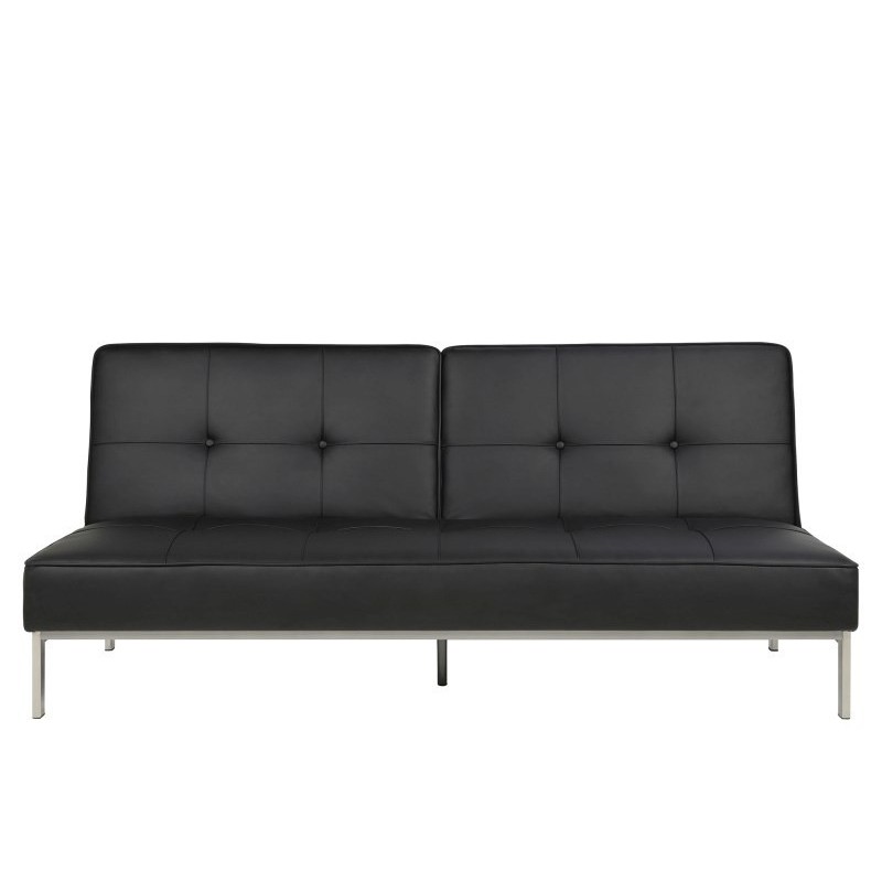 Perugia sovesofa - Sort tekstillæder billede