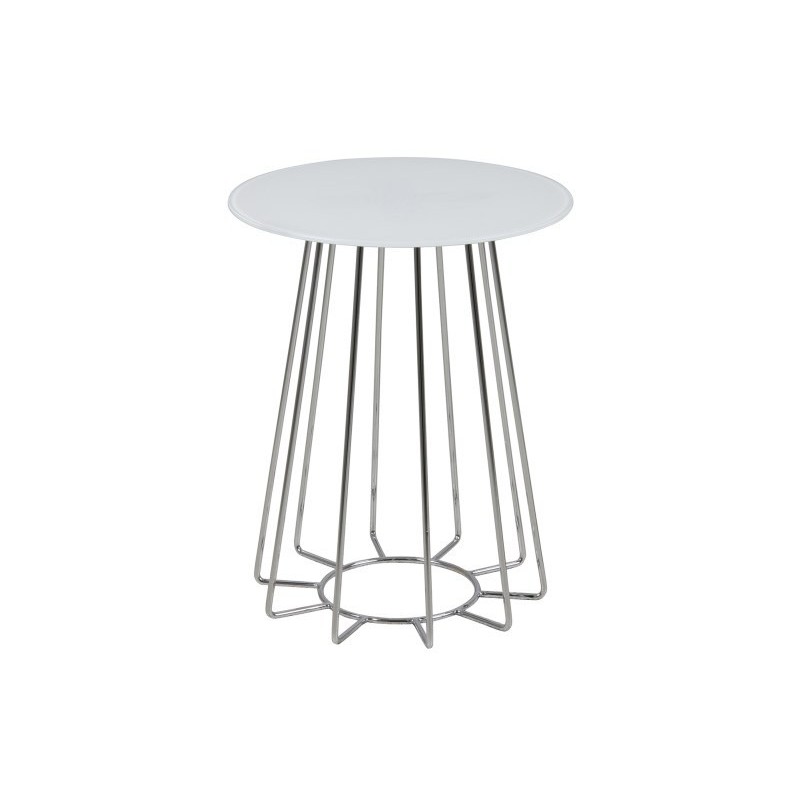 Casia hjørnebord - Hvid billede