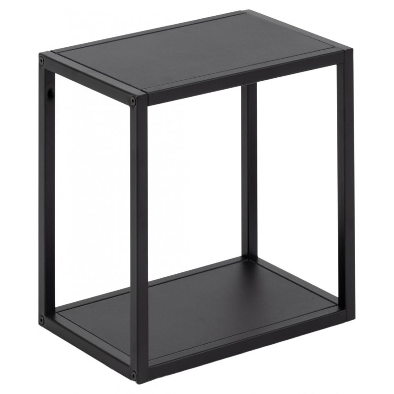 Geelong væghylde sort metal 30 cm