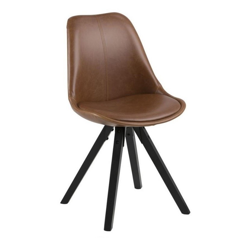 Dima spisebordsstol - Cognac