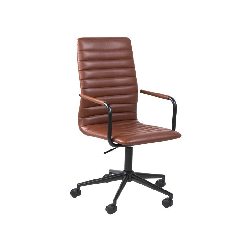 Winslow skrivebordsstol - Cognac