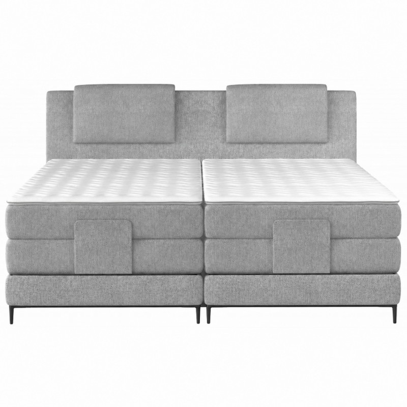 Nordica Elevationsseng 180x200  - AURORA 16 Dove Stof