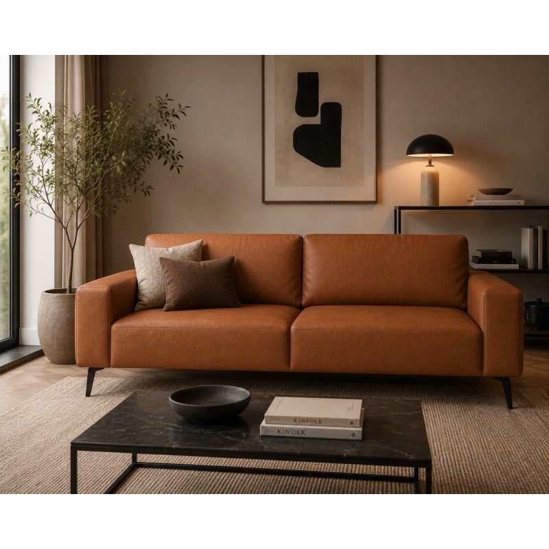 Hjort Knudsen Copenhagen ANILUX  lædersofa OUTLET