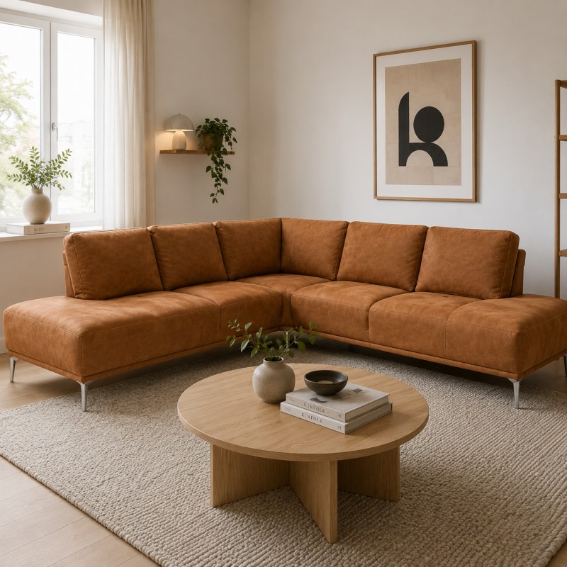 Hjort Knudsen Esbjerg Hjørnesofa med dobbelt Åben Ende