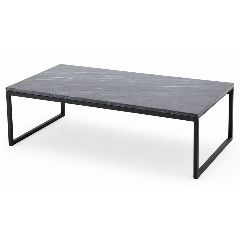 Estelle ægte marmor Sofabord 120x60cm - Grå billede