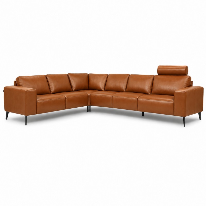Hjort Knudsen Copenhagen Hjørnesofa Ægte læder