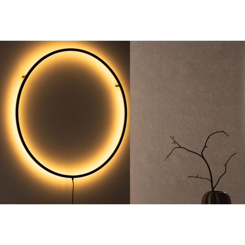 VIND COLLECTION Sörmjöle x Josefin Lustig væglampe, LED - sort aluminium