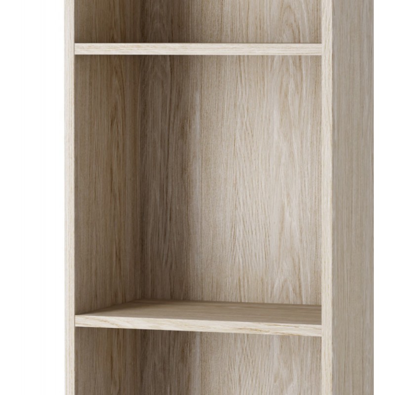 Base reol 2 løse hylder 75,5x26,5, eg dekor