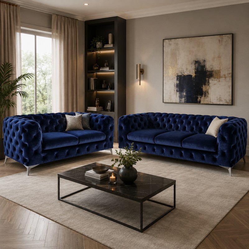 Royal Chesterfield 2+3 pers Sofasæt OUTLET