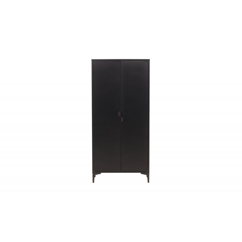 Venture Home - Piring Garderobeskab, sort 85x183x45cm