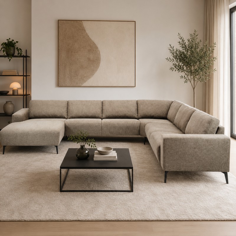 Hjort Knudsen Copenhagen hjørnesofa med chaiselong Venstrevendt