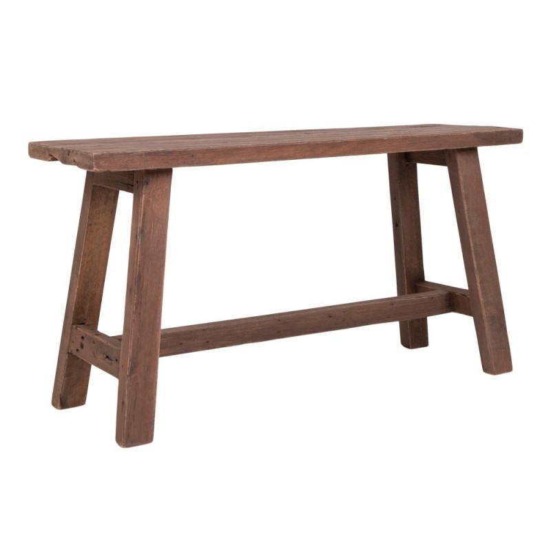 HOUSE NORDIC Barcelona Teak bænk - genbrugs teaktræ (90x25)