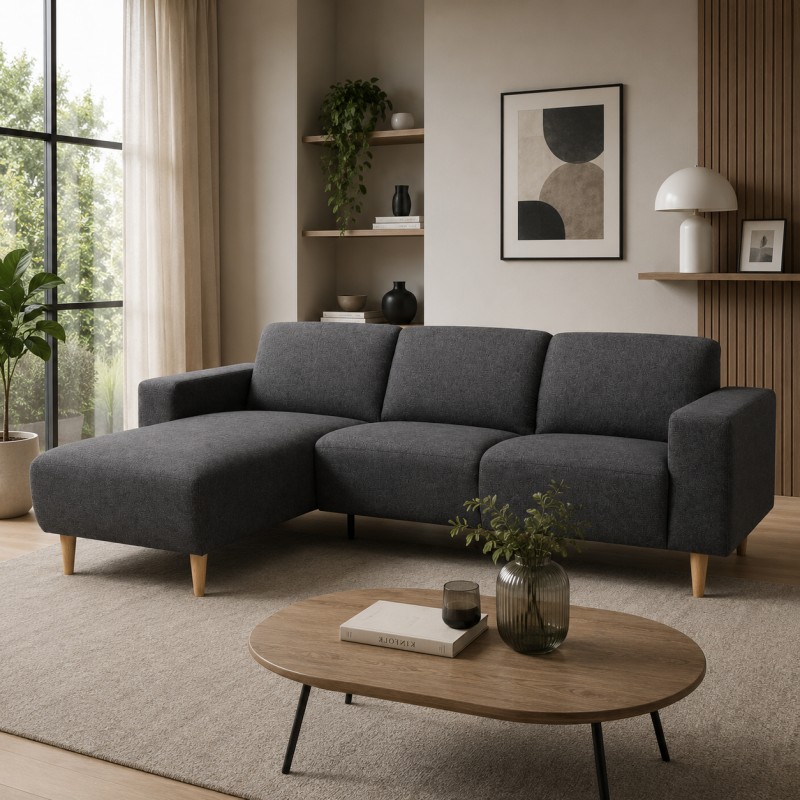 Hjort Knudsen Nordby Chaiselongsofa - Venstrevendt