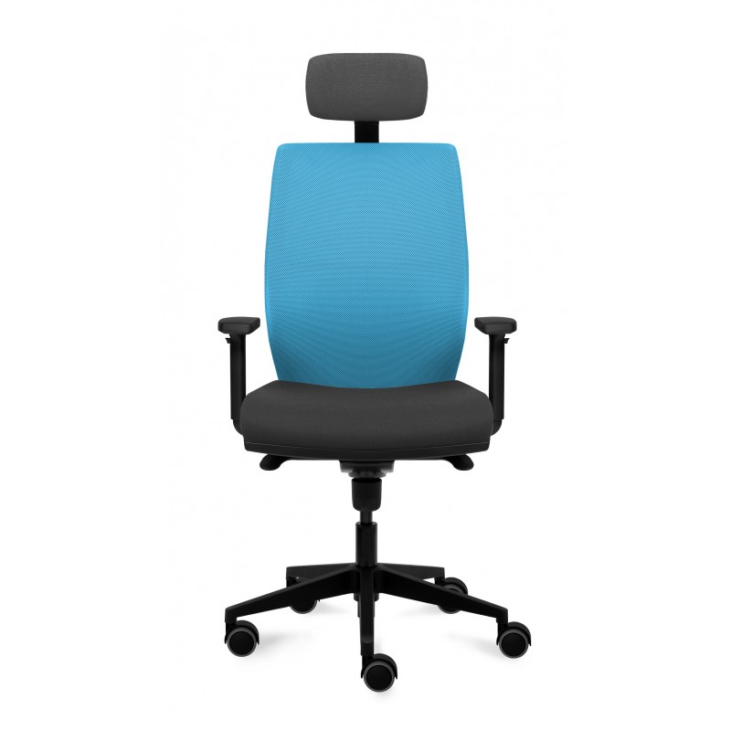 Tagia høj kontorstol med nakkestøtte