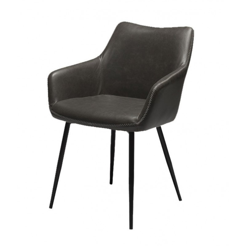 Maria spisebordsstol Grå