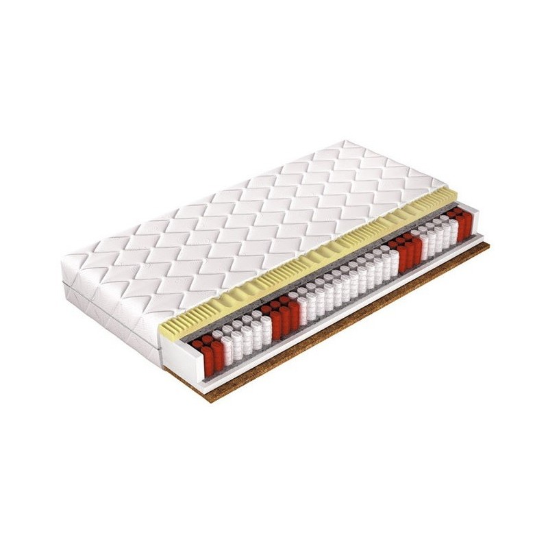 LIVE VISCO 140x200 POCKET MADRAS MED KOKOS 20 CM