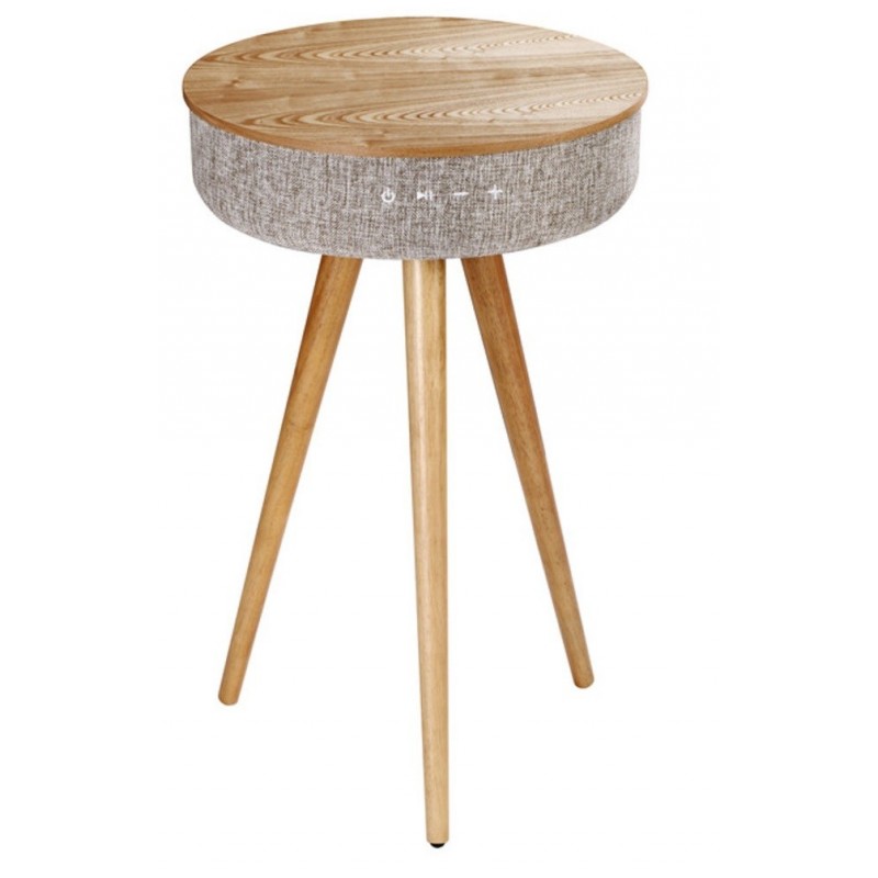 Sinox Bluetooth højtaler og bord i bøg OUTLET