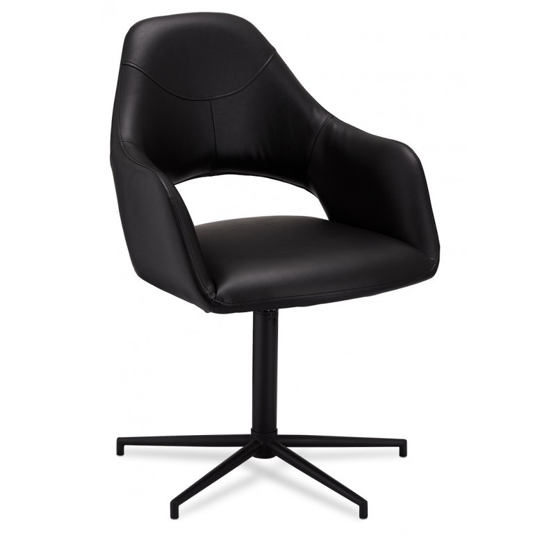 Luna Spisestol Sort billede