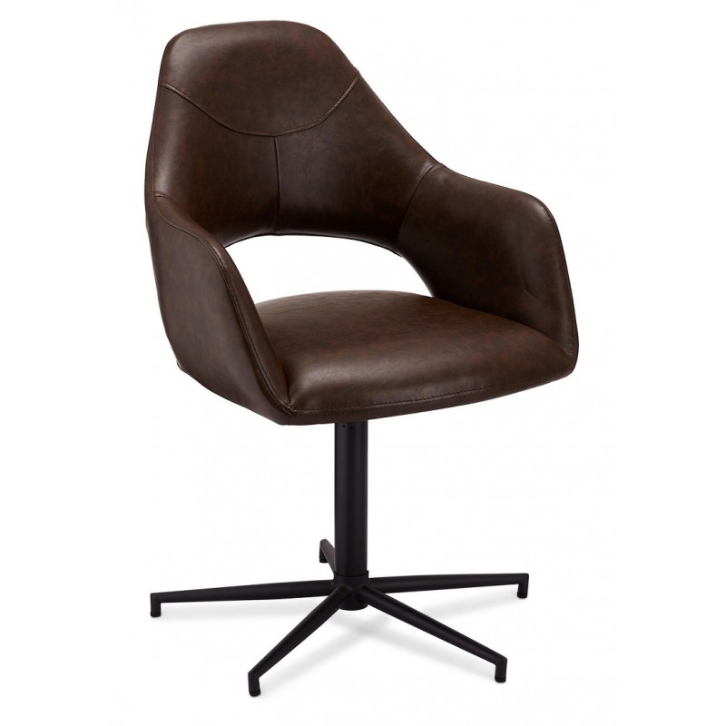 Luna Spisestol Mørkebrun