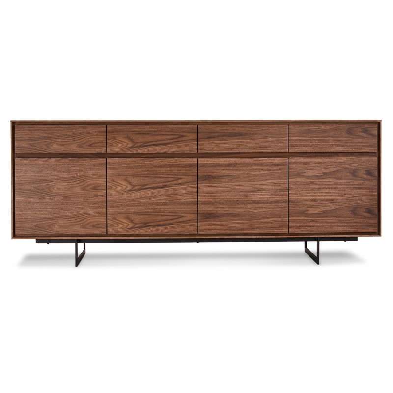 Tokyo Stor Skænk med Soft-Close 205cm - Valnød billede