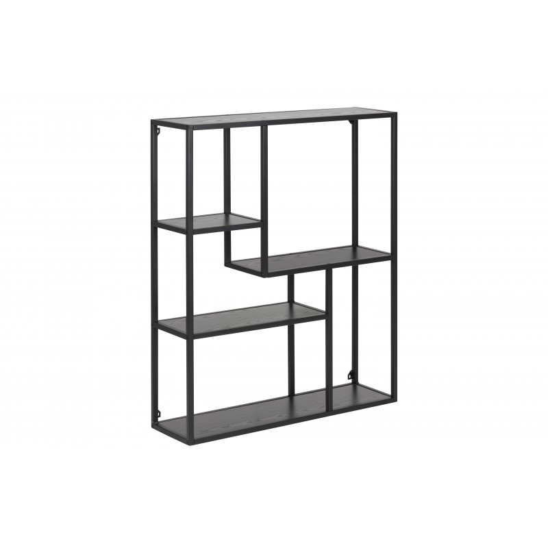 Seaford væghængt reol med hylder 3 stk billede