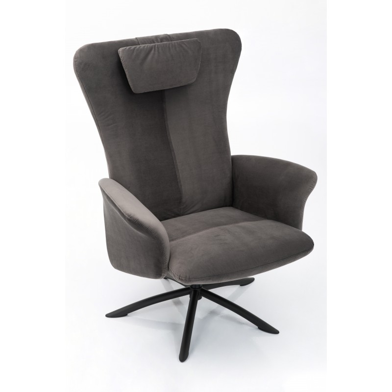 HJORT KNUDSEN - Wilmer Lænestol - Grå velour