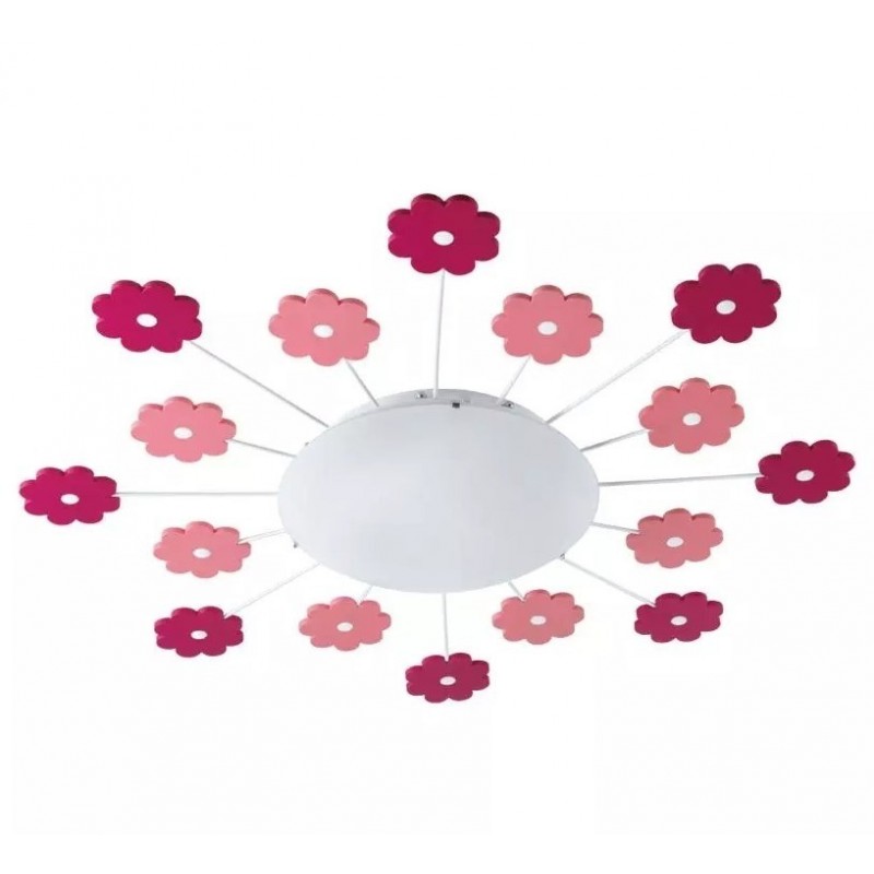 Flower Power lampe billede