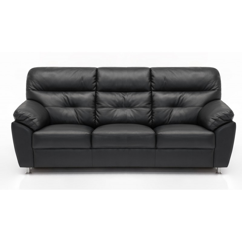Hjort Knudsen Dalby 3 pers lædersofa