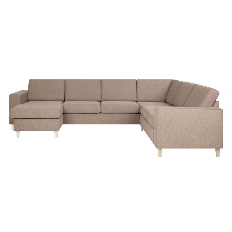 Pan vendbar U-sofa Austin stof