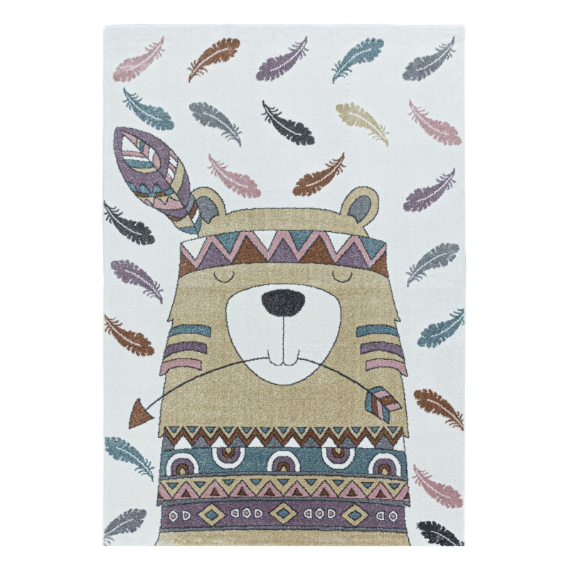 Funny Børnetæppe - Gul - 80X150 cm billede