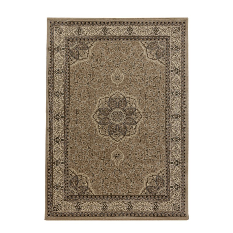 Kashmir tæppe - Beige - 160X230 cm billede
