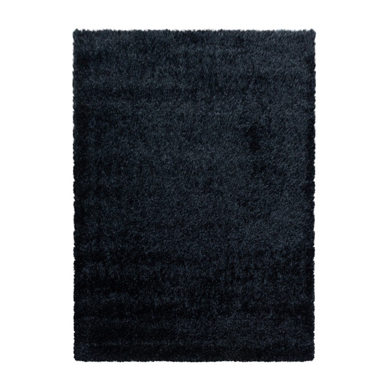 Brilliant tæppe - Sort - 80X80 cm (Rundt) billede
