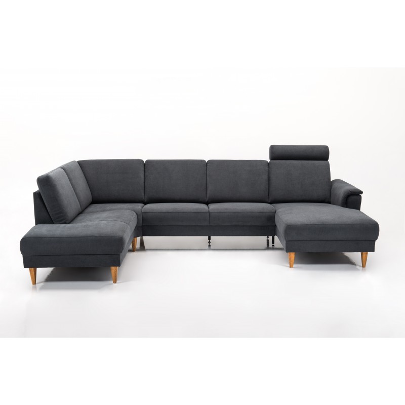 Hjort knudsen Ballerup Højrevendt - mørkegrå Stof