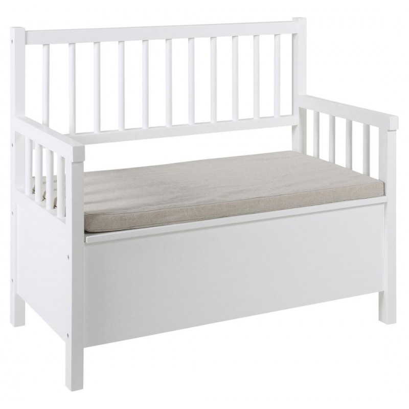 Aster bænk beige  stof