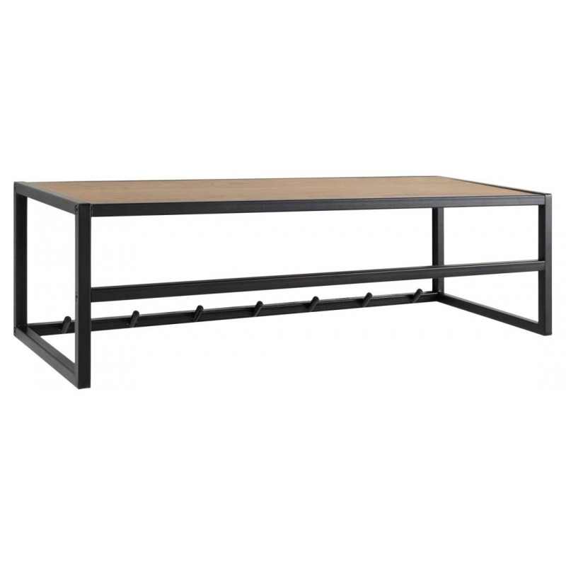 Seaford knagerække sort  metal