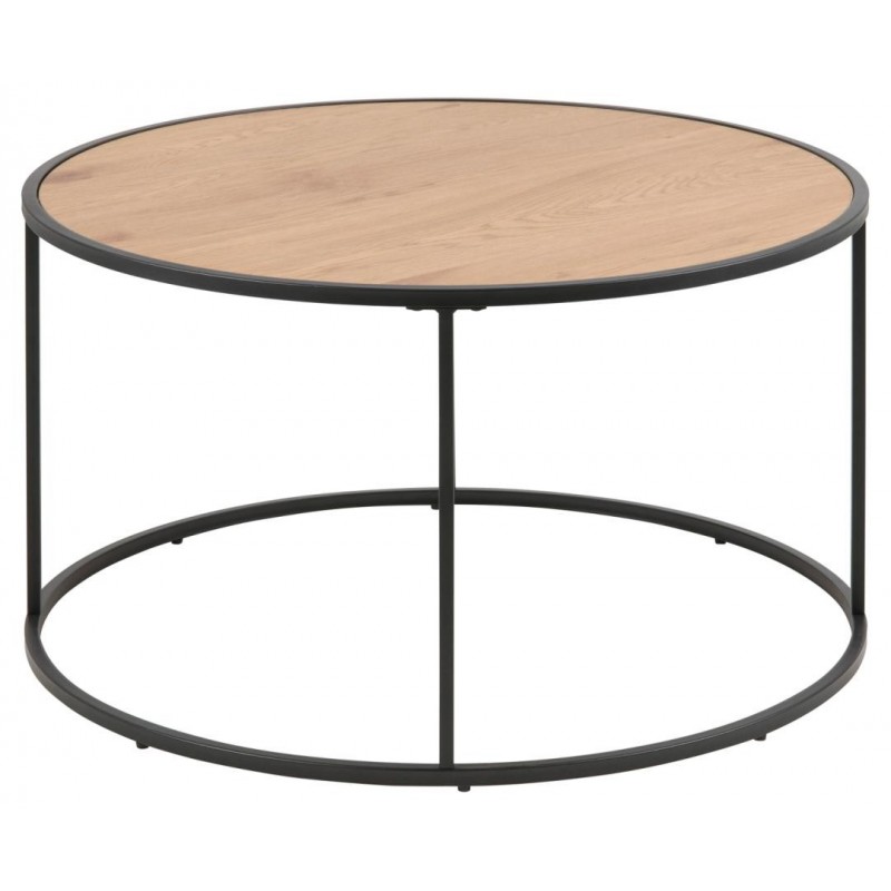 Seaford sofabord Ø80 Natur
